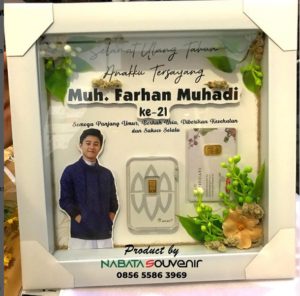 Kado Ultah Frame 30x30 Custom