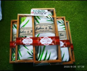 Pouch Kanvas Tebal Custom Kemas Box Coklat