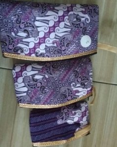 Souvenir Dompet Batik Isi 3 Custom