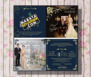 Undangan Nikah Foto Full Colour