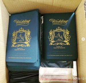 Undangan Pernikahan Model Paspor