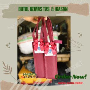 souvenir botol kemas tas & hiasan